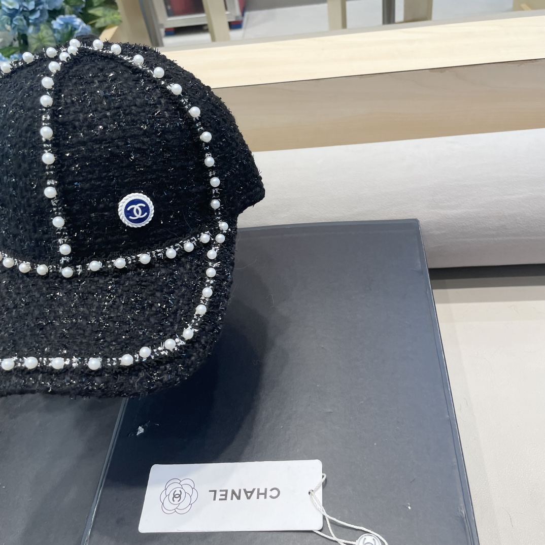 香奈儿CHANEL 新品棒球帽，小香经典简约，时尚休闲设计