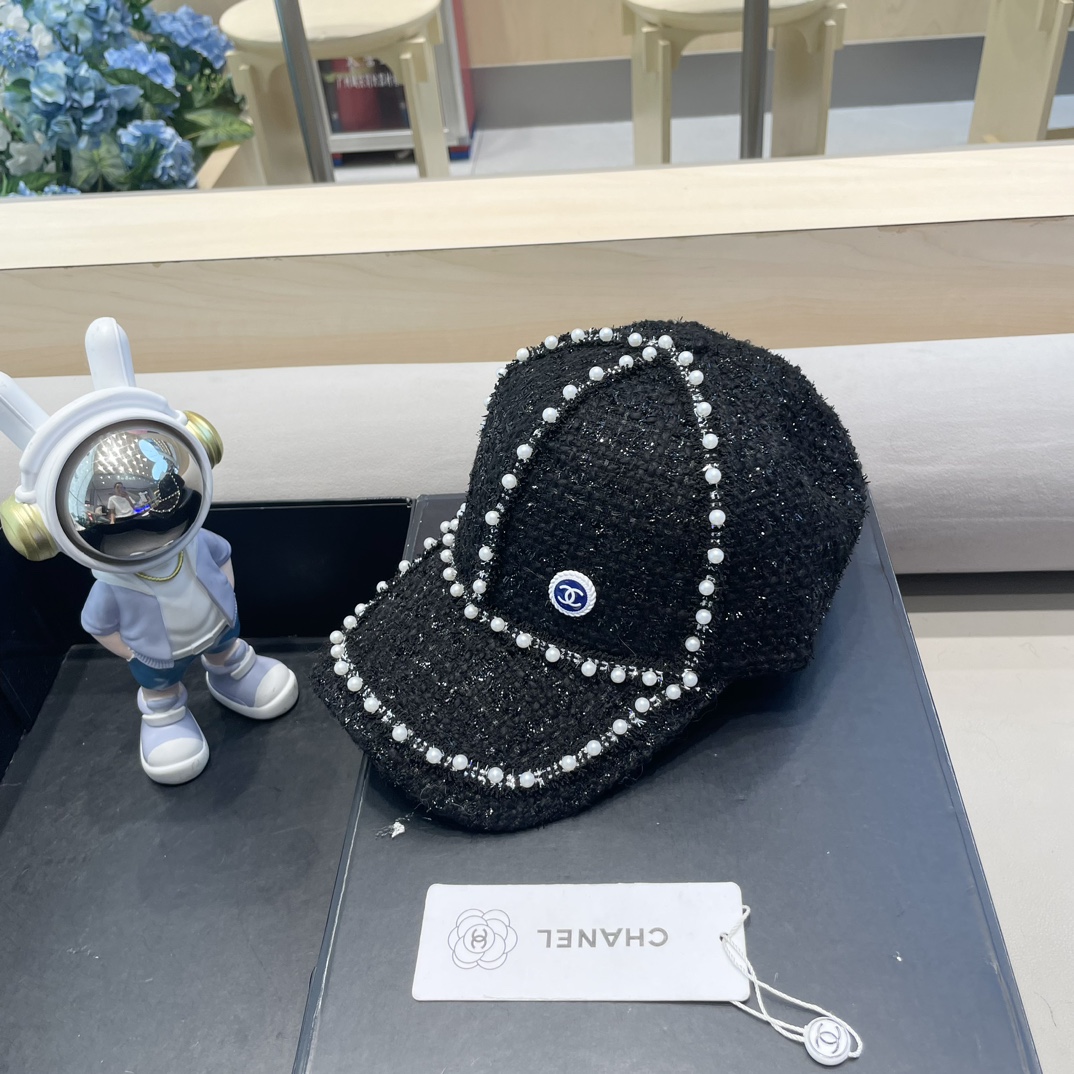 香奈儿CHANEL 新品棒球帽，小香经典简约，时尚休闲设计
