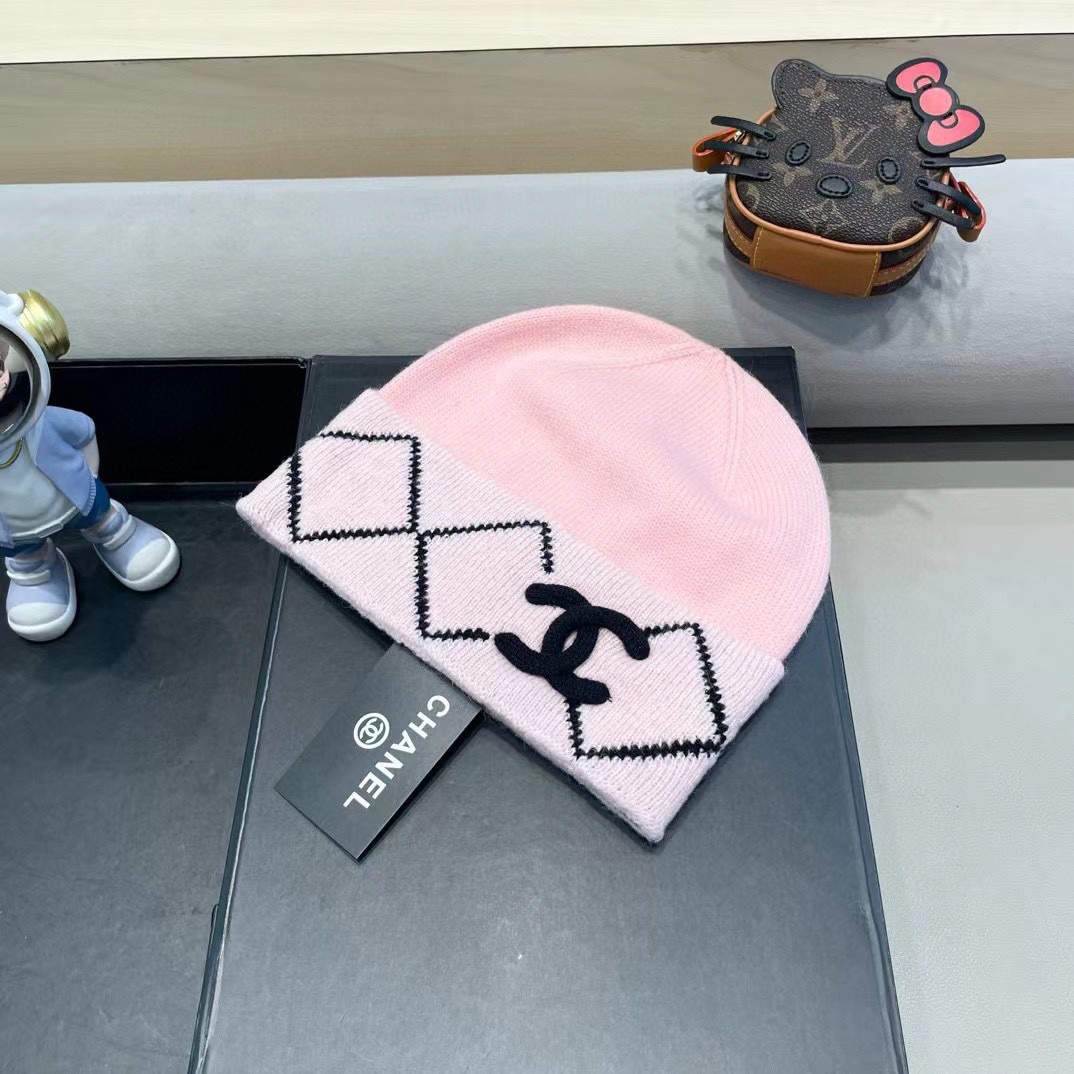 Chanel香奈儿针织毛线帽