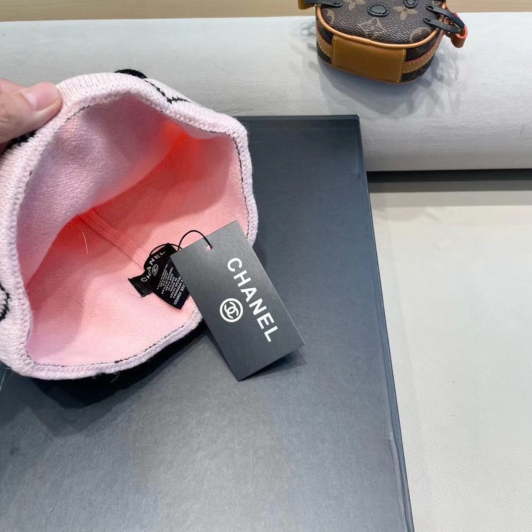 Chanel香奈儿针织毛线帽