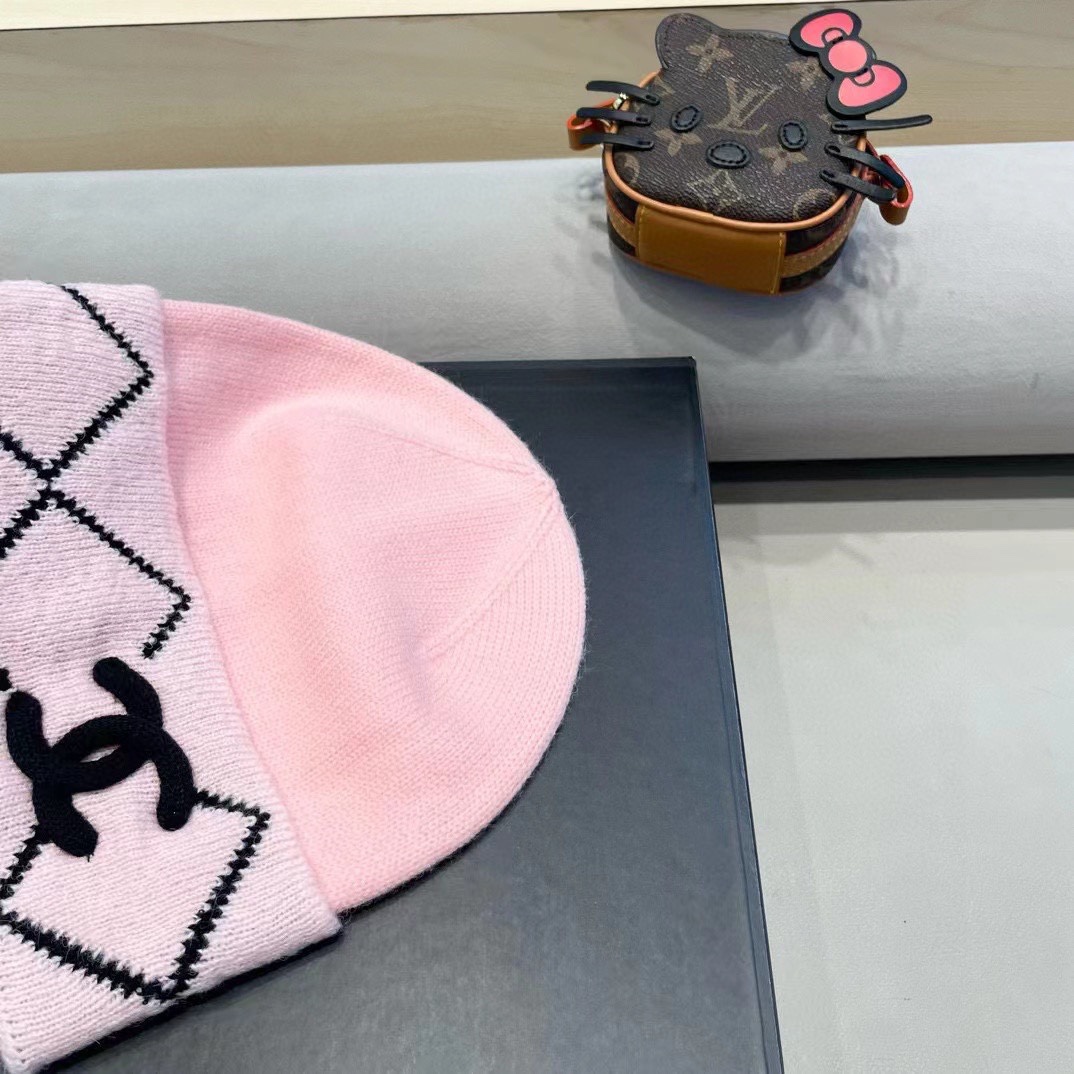 Chanel香奈儿针织毛线帽