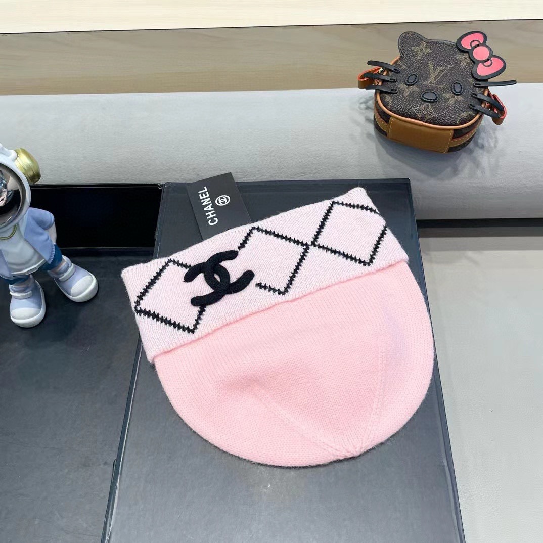 Chanel香奈儿针织毛线帽