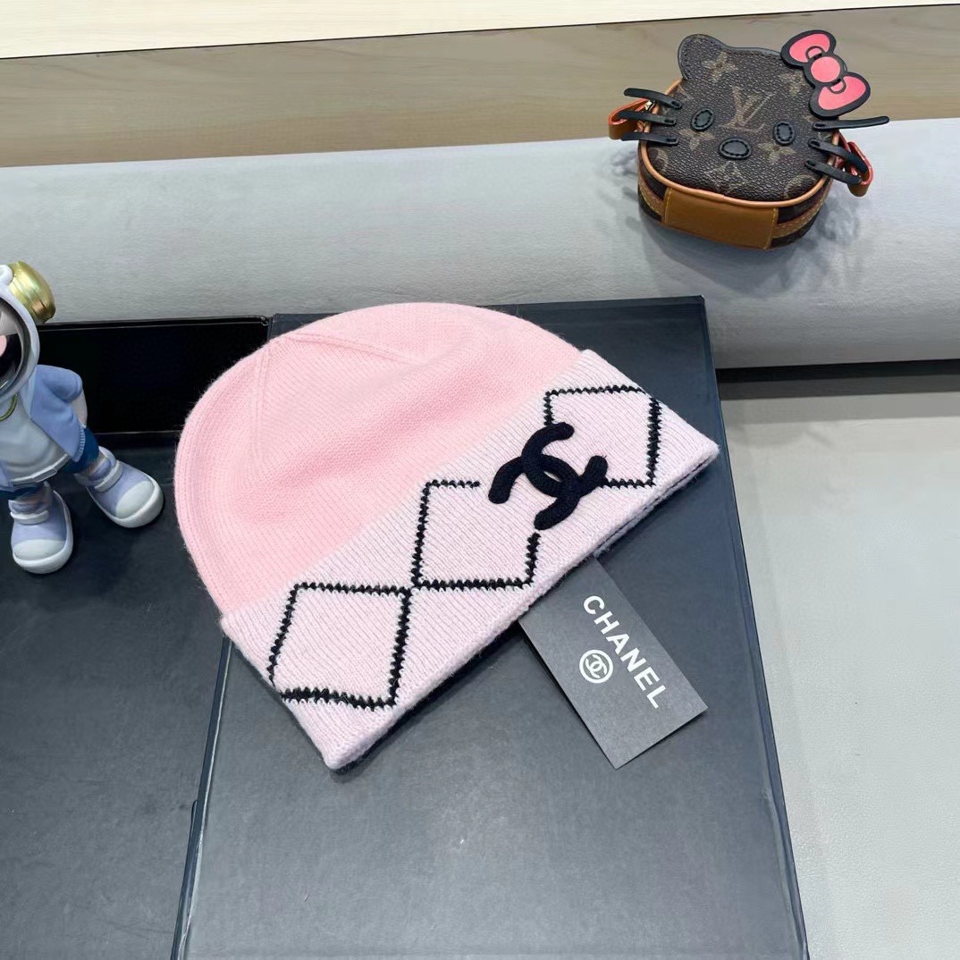 Chanel香奈儿针织毛线帽
