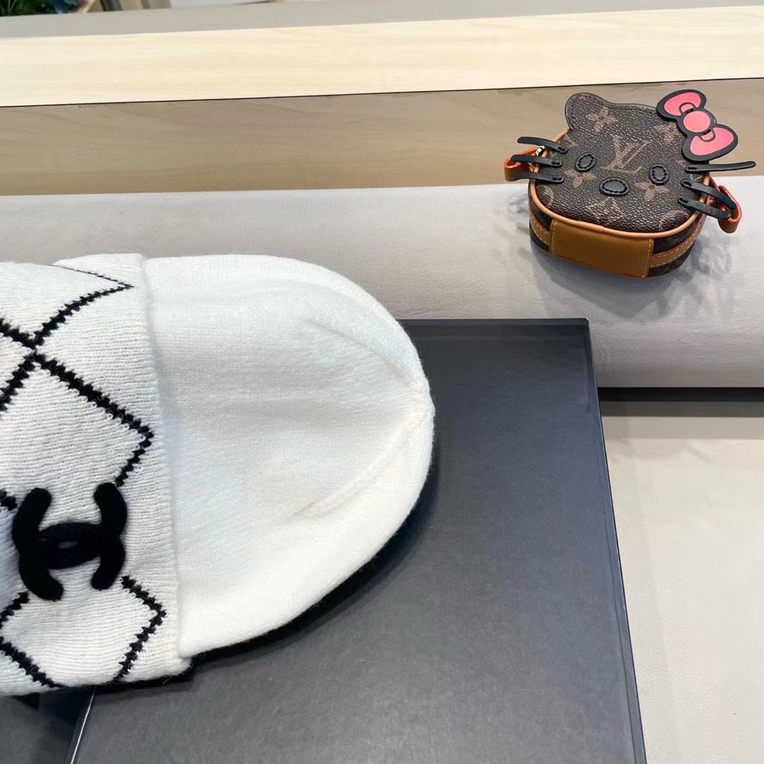 Chanel香奈儿针织毛线帽