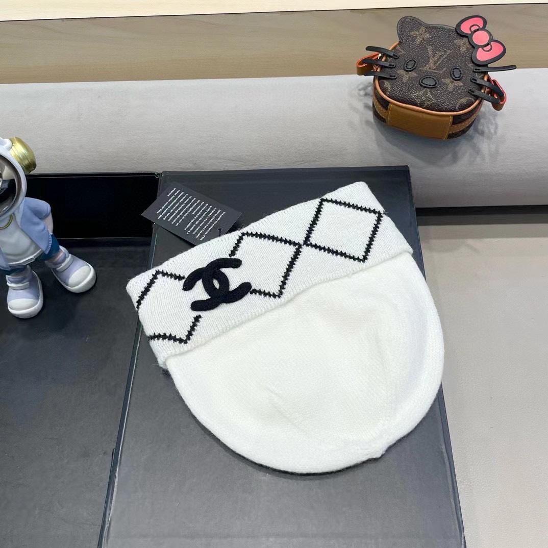 Chanel香奈儿针织毛线帽