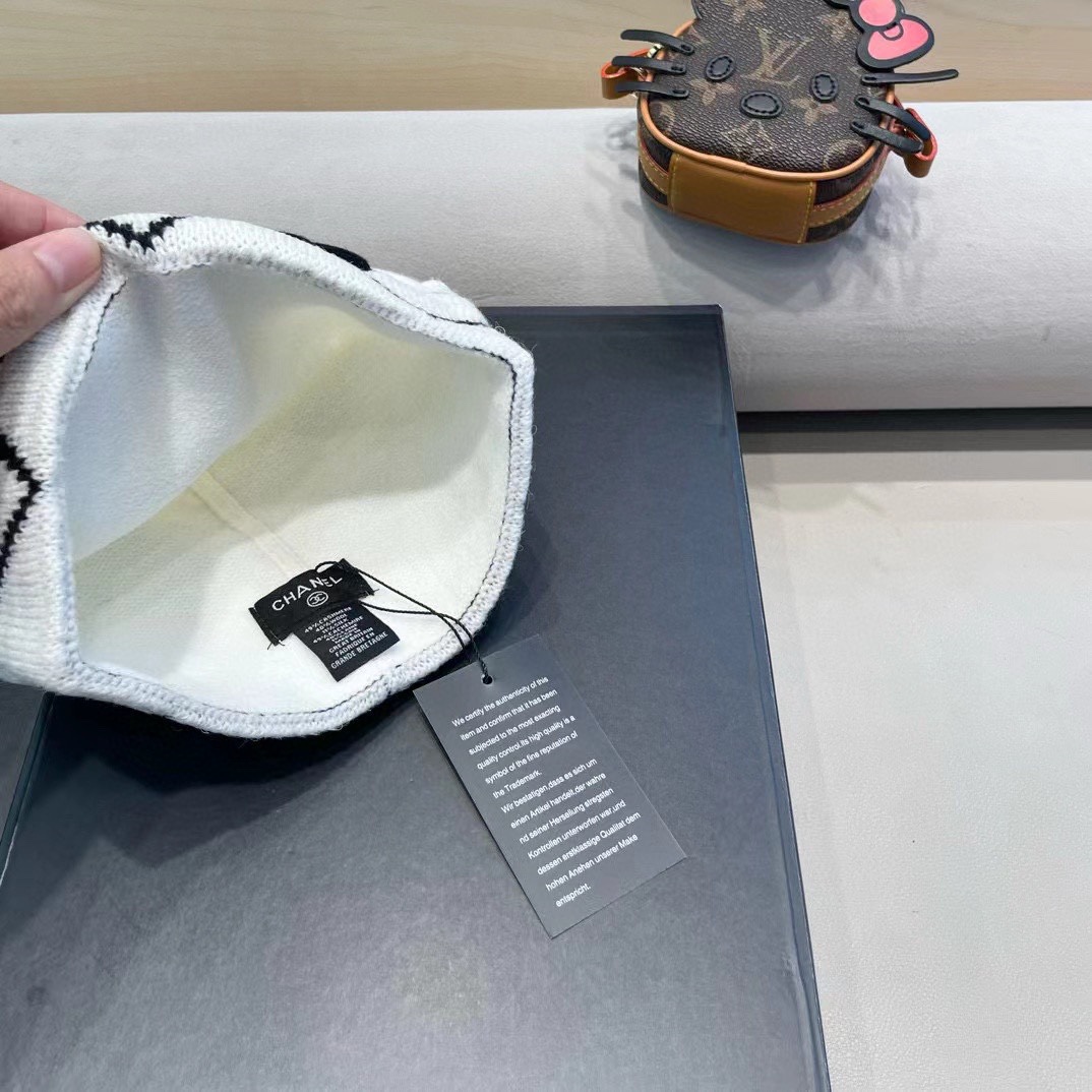 Chanel香奈儿针织毛线帽