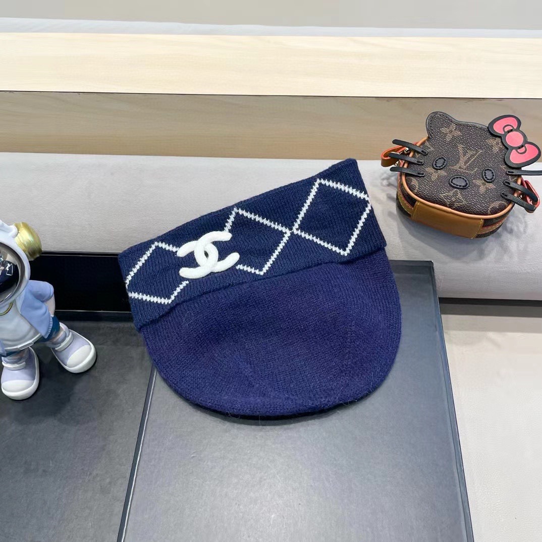 Chanel香奈儿针织毛线帽