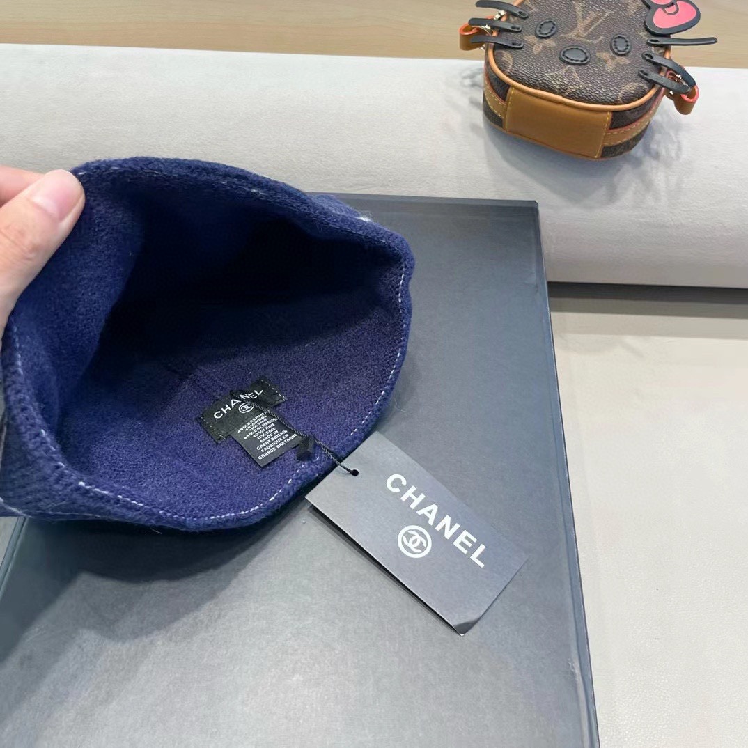 Chanel香奈儿针织毛线帽