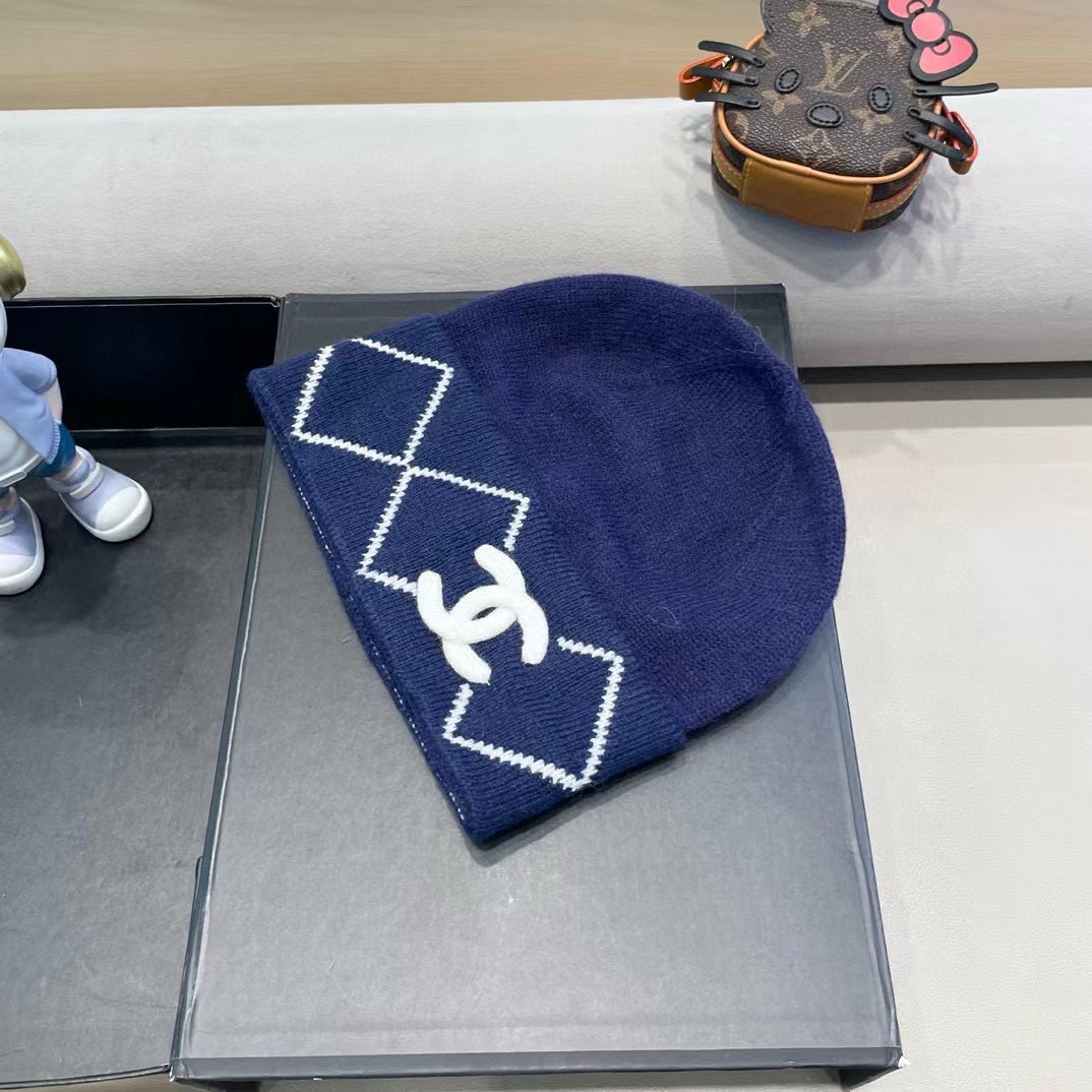 Chanel香奈儿针织毛线帽