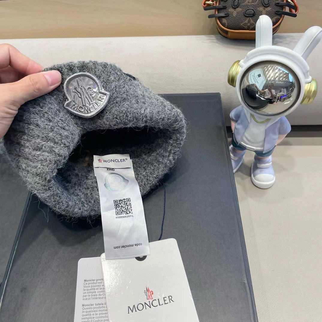 蒙口白毛线帽女冬防寒保暖加厚新款麻花针织套头帽