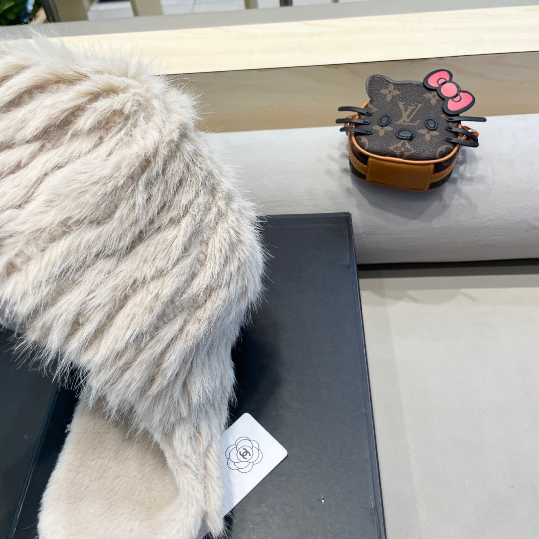 Chanel冬季仿皮草雷锋帽子女日系毛绒加厚护耳仿貂毛骑行保暖东北飞行帽