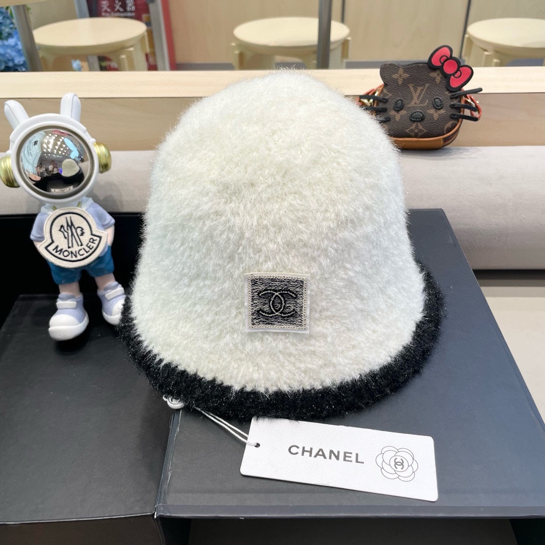 NO:365957,Chanel, huge soft and glutinous, small fragrance style, autumn and winter, all-match imitation rabbit plush fur pot hat, fisherman hat, girls hat, fisherman hat, baseball hat, knit hat, chanel, espadrilles, hatsChanel 巨软糯 小香风秋冬百搭仿兔毛绒皮草盆帽渔夫帽子女帽子渔夫帽棒球帽针织帽,帽子,chanel,espadrilles,hats,hat
