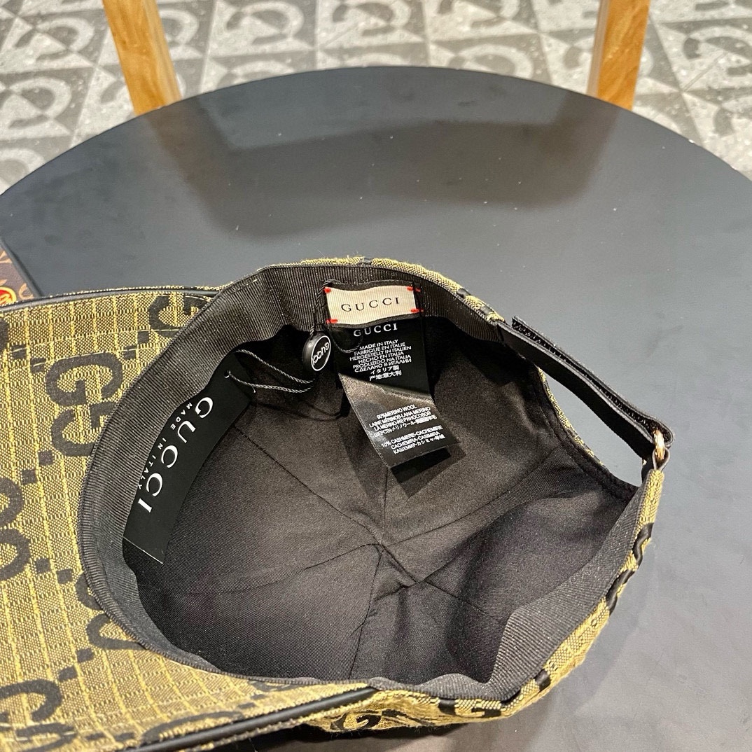  古奇棒球帽♥️GUCCI🧢官网新品，棒球帽，原单品质火爆来袭 🔥🎩 工艺非常精美 高档大气上档次！低调