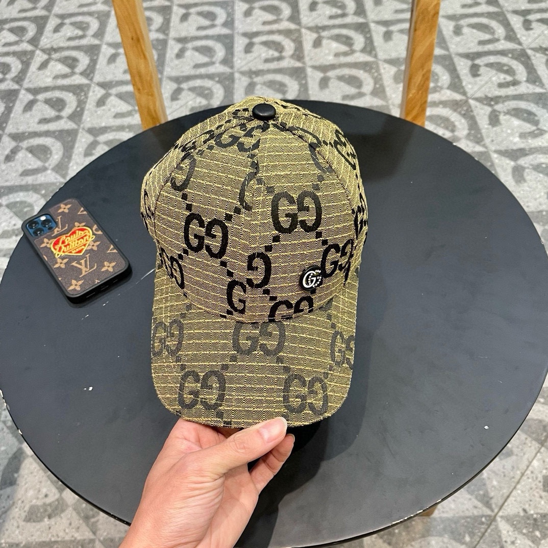  古奇棒球帽♥️GUCCI🧢官网新品，棒球帽，原单品质火爆来袭 🔥🎩 工艺非常精美 高档大气上档次！低调