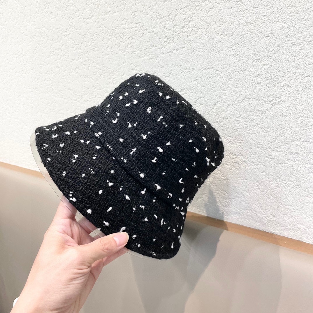 Chanen香奈儿帽子女网红款复古英伦格纹渔夫帽女秋冬韩版凹造盆帽