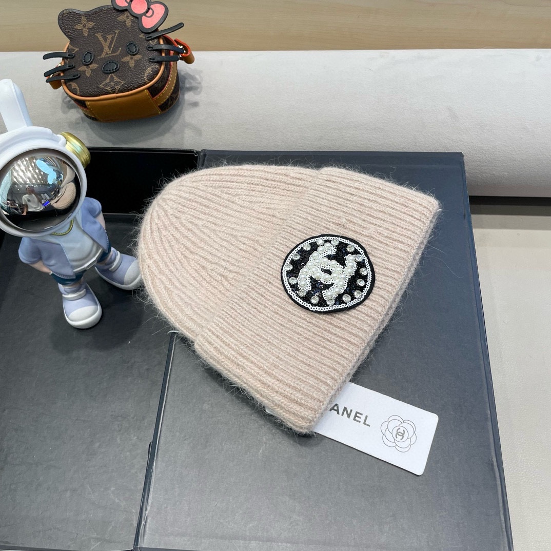 Chanel香奈儿针织毛线帽