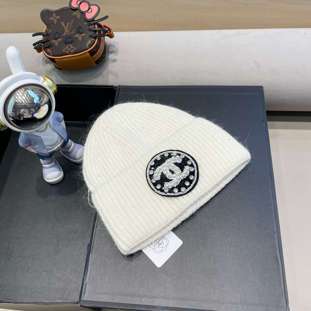 Chanel香奈儿针织毛线帽