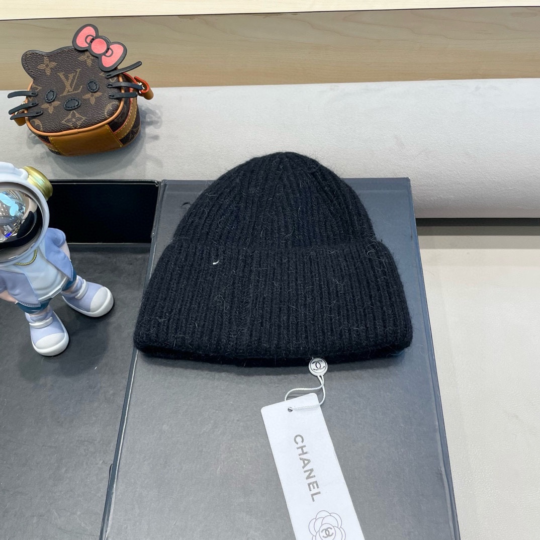 Chanel香奈儿针织毛线帽