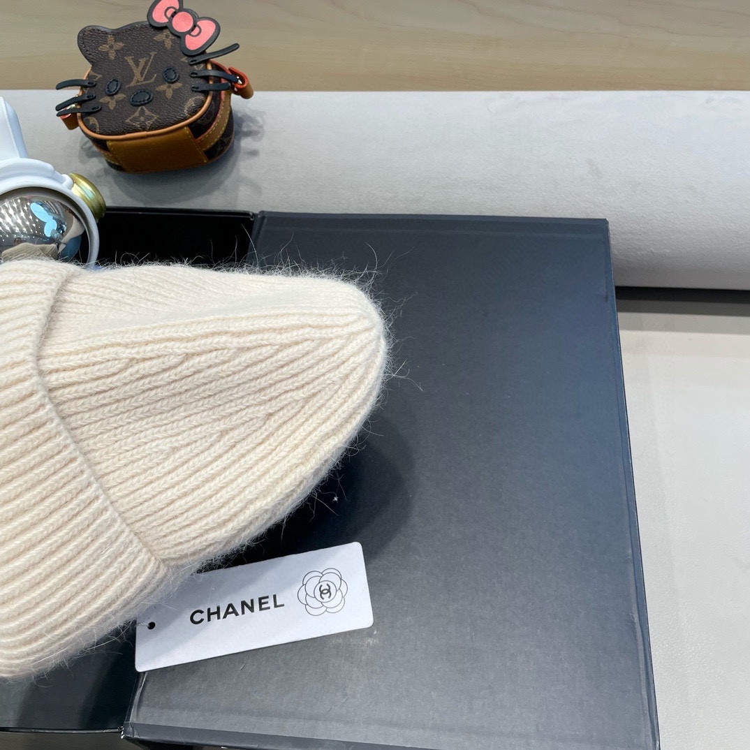 Chanel香奈儿针织毛线帽
