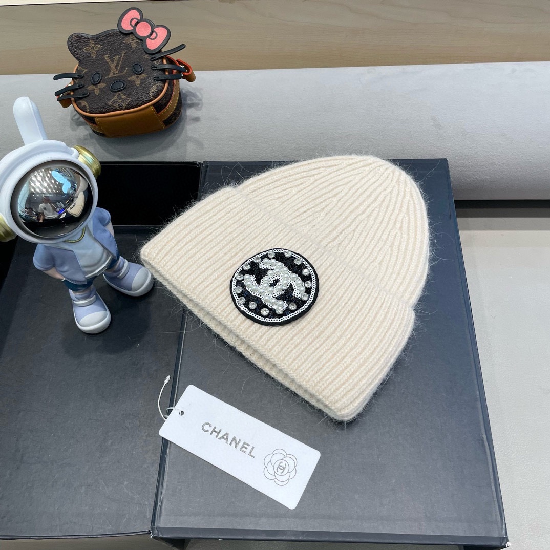 Chanel香奈儿针织毛线帽