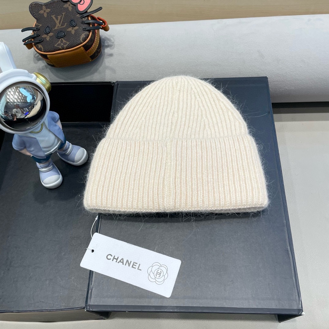 Chanel香奈儿针织毛线帽