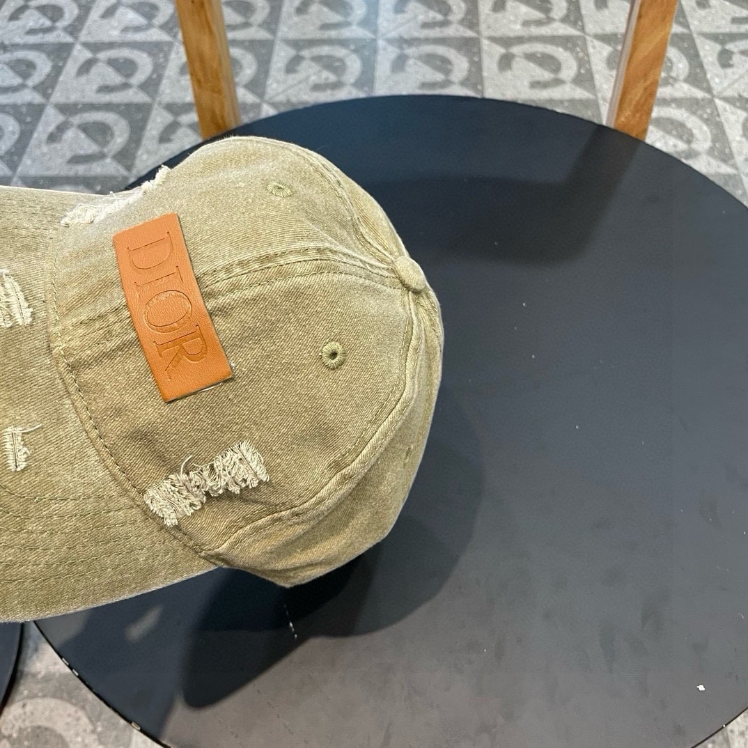 🧢Dior迪奥🧢 2024新款牛仔棒球帽 潮流，高端做工！很好搭配！