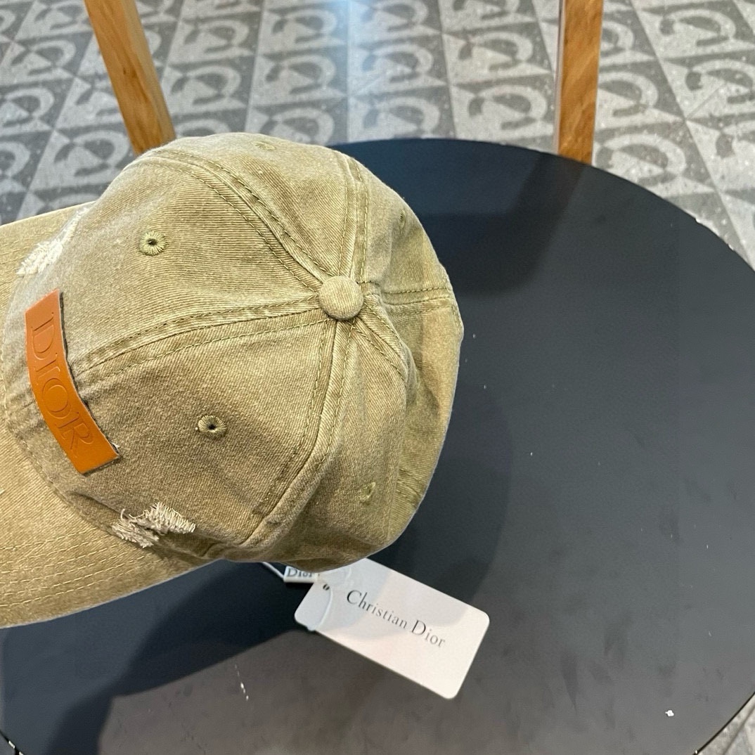 🧢Dior迪奥🧢 2024新款牛仔棒球帽 潮流，高端做工！很好搭配！