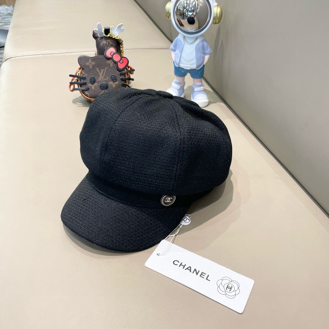 NO:366281,Chanel Chanel autumn new painter baseball cap, octagonal cap, head circumference 57cm hat, fisherman hat baseball cap knit hat, hat, chanel, chanel, espadrilles, hatsChanel香奈儿秋季新款画家鸭舌帽,八角帽,头围57cm帽子渔夫帽棒球帽针织帽,帽子,chanel,chanel,espadrilles,hats,hat