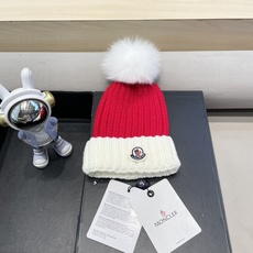 moncler帽子女韩版圣诞狐狸毛球帽子亲子秋冬加厚保暖笑脸羊毛线针织帽潮 moncler帽子女韩版圣诞狐狸毛球帽子亲子秋冬加厚保暖笑脸羊毛线针织帽潮
