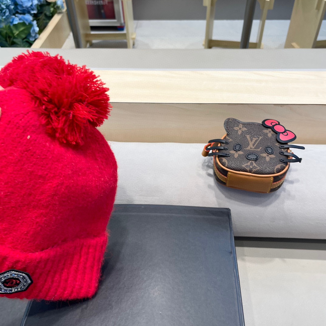 Chanel外贸秋冬男女美潮街头嘻哈说唱滑板时尚百搭织帽针织帽冷帽
