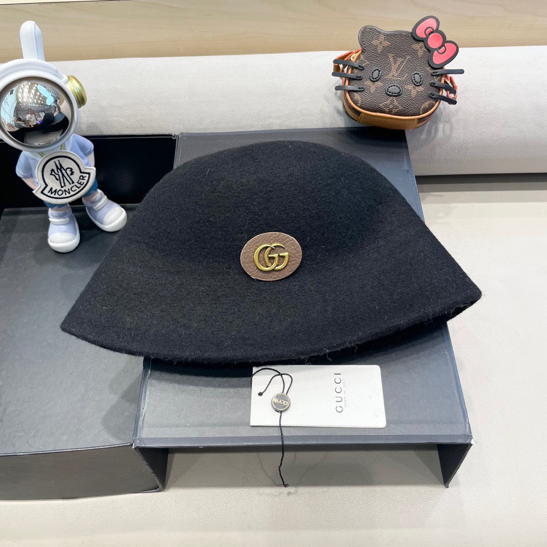 NO:216001,Gucci Japanese simple wool topper hat for women autumn and winter versatile pot hat knitted bucket hat temperament fisherman hat warm hat fisherman hat baseball hat knit hat, hat, gucci, espadrilles, hats19860909Gucci日系简约羊毛呢礼帽女秋冬百搭盆帽针织水桶帽气质渔夫帽子保暖帽帽子渔夫帽棒球帽针织帽,帽子,gucci,espadrilles,hats,hat