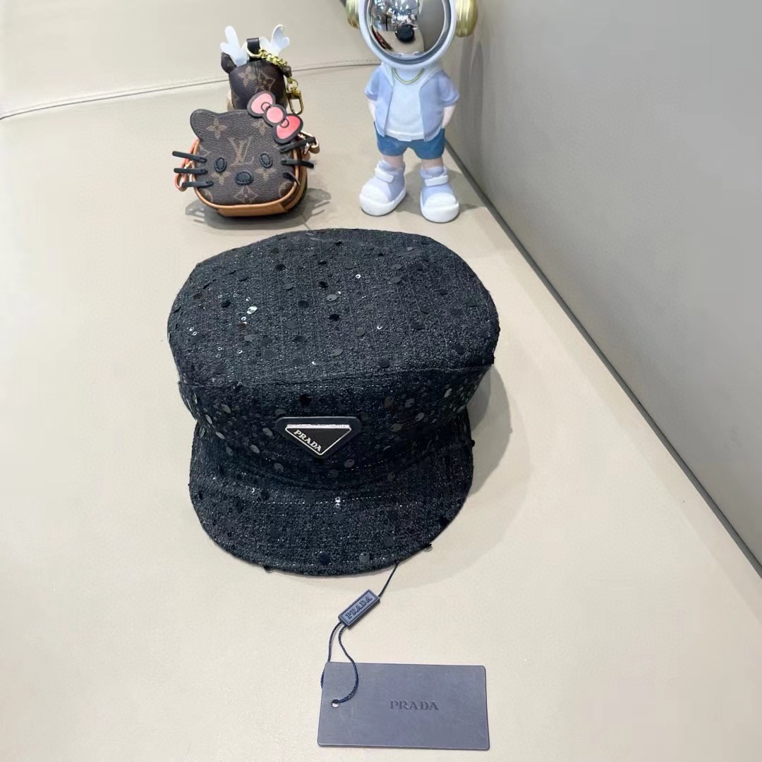 NO:216039,PRADA Little Flavor Navy Baseball Cap Women's Spring and Autumn New Star Anise Beret Newspaper Boy Painter Hat British Korean Style Trendy Hat Fisherman's Hat Baseball Hat Knitted Hats, Hats, Prada, espadrilles, Hats19860909PRADA小香风海军鸭舌帽女春秋新款八角贝雷帽报童画家帽英伦韩版潮帽子渔夫帽棒球帽针织帽,帽子,prada,espadrilles,hats,hat