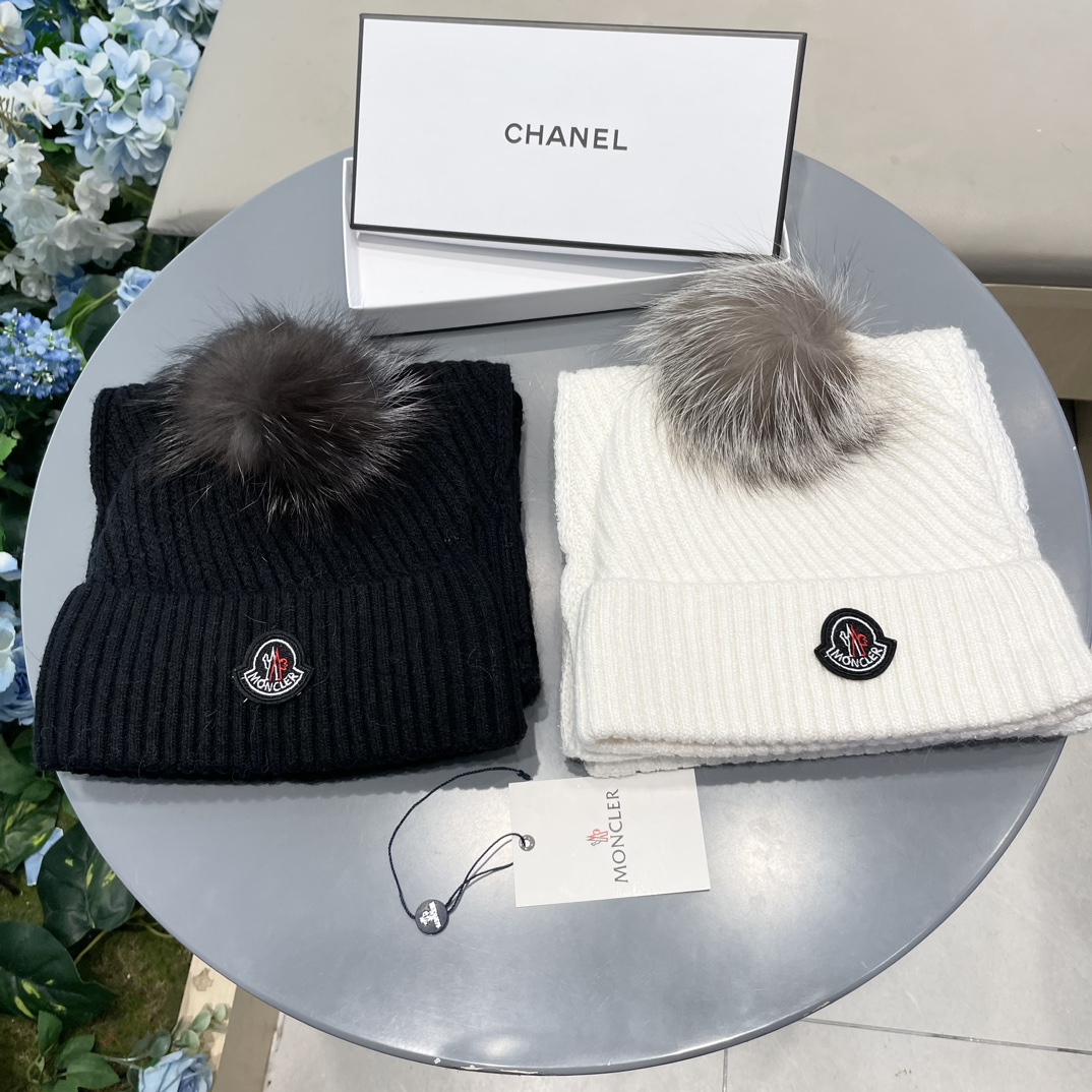 NO:215938,MONCLER cover-up scarf hat warm and fashionable with 15 cm fox wool ball, casual and versatile, couple hat fisherman hat baseball hat knit hat, hat, christian louboutin, Moncler, espadrilles, hats19860909MONCLER蒙口套装围巾帽子保暖又时尚配15公分狐狸毛球,休闲百可选男女通用,情侣款帽子渔夫帽棒球帽针织帽,帽子,christian louboutin,Moncler,espadrilles,hats,hat