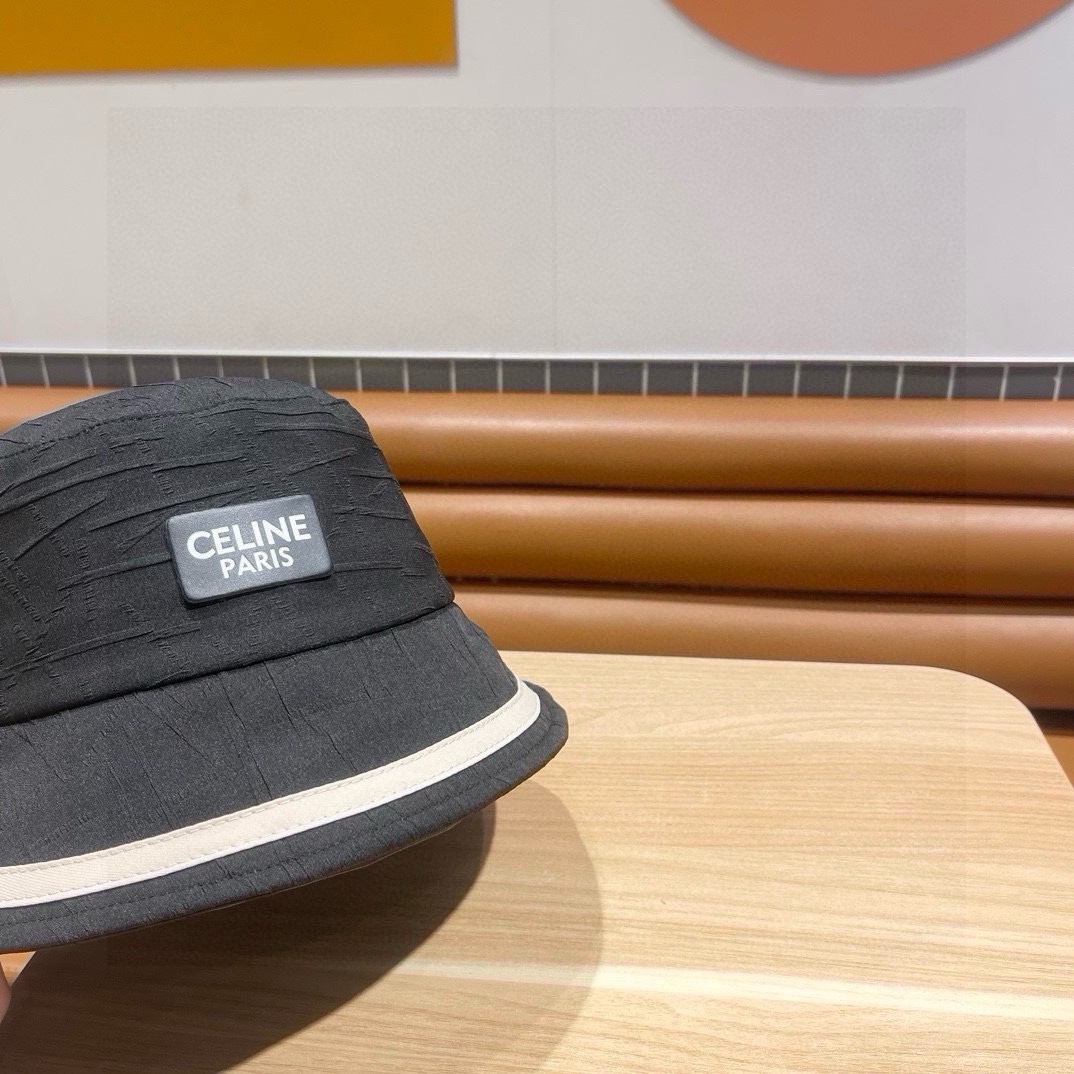  【CELINE赛琳】春新款小桶帽渔夫帽，凯旋门元素超好搭配，出街单品