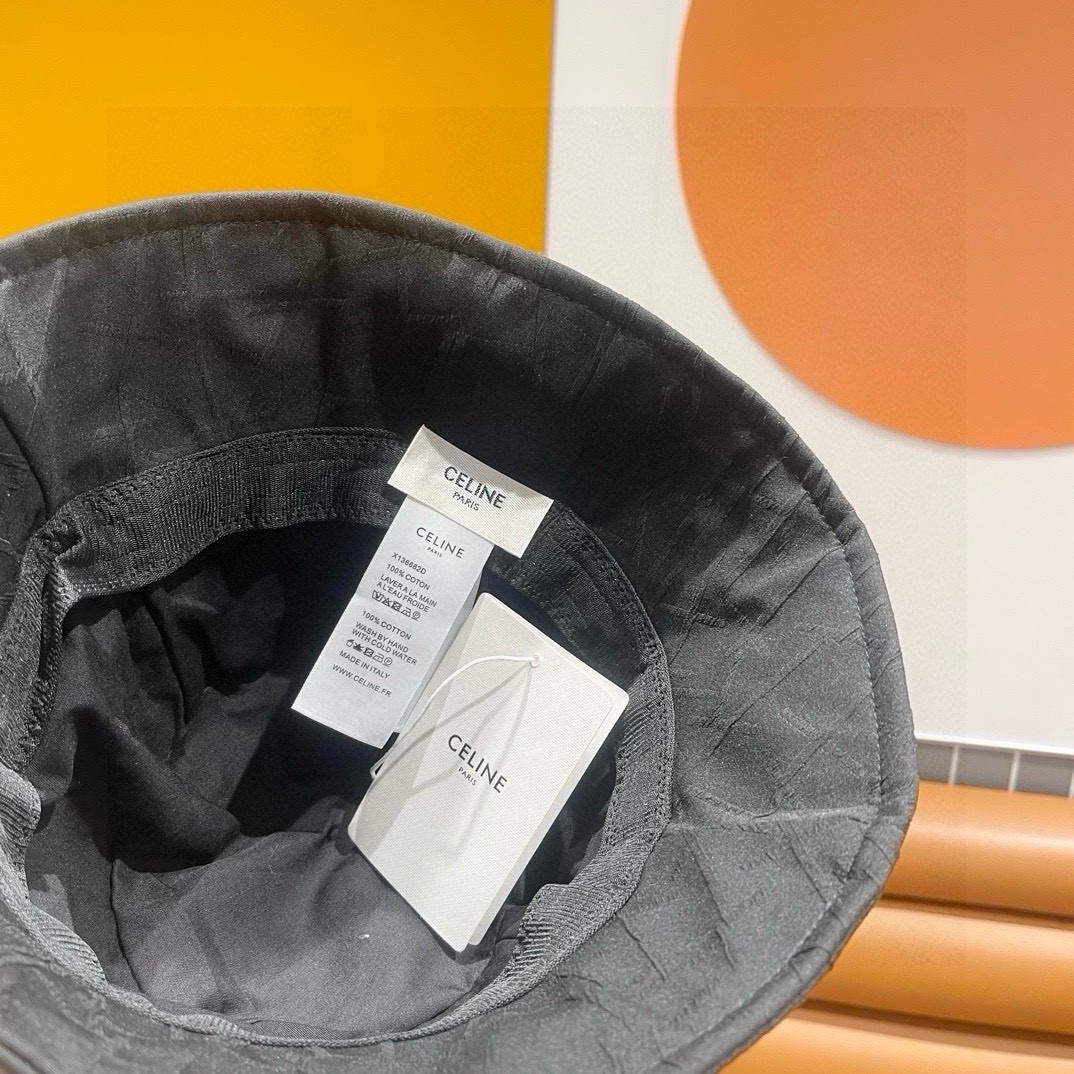  【CELINE赛琳】春新款小桶帽渔夫帽，凯旋门元素超好搭配，出街单品