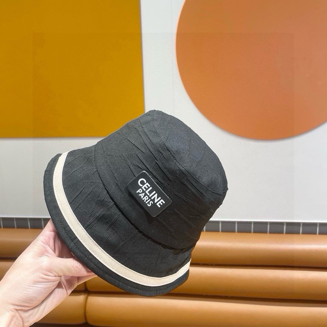  【CELINE赛琳】春新款小桶帽渔夫帽，凯旋门元素超好搭配，出街单品