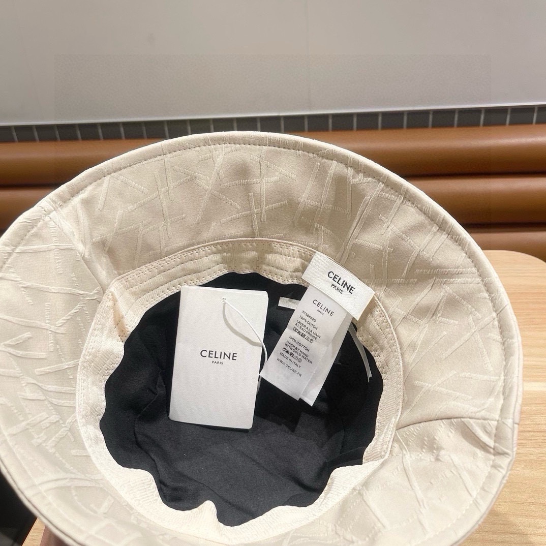  【CELINE赛琳】春新款小桶帽渔夫帽，凯旋门元素超好搭配，出街单品