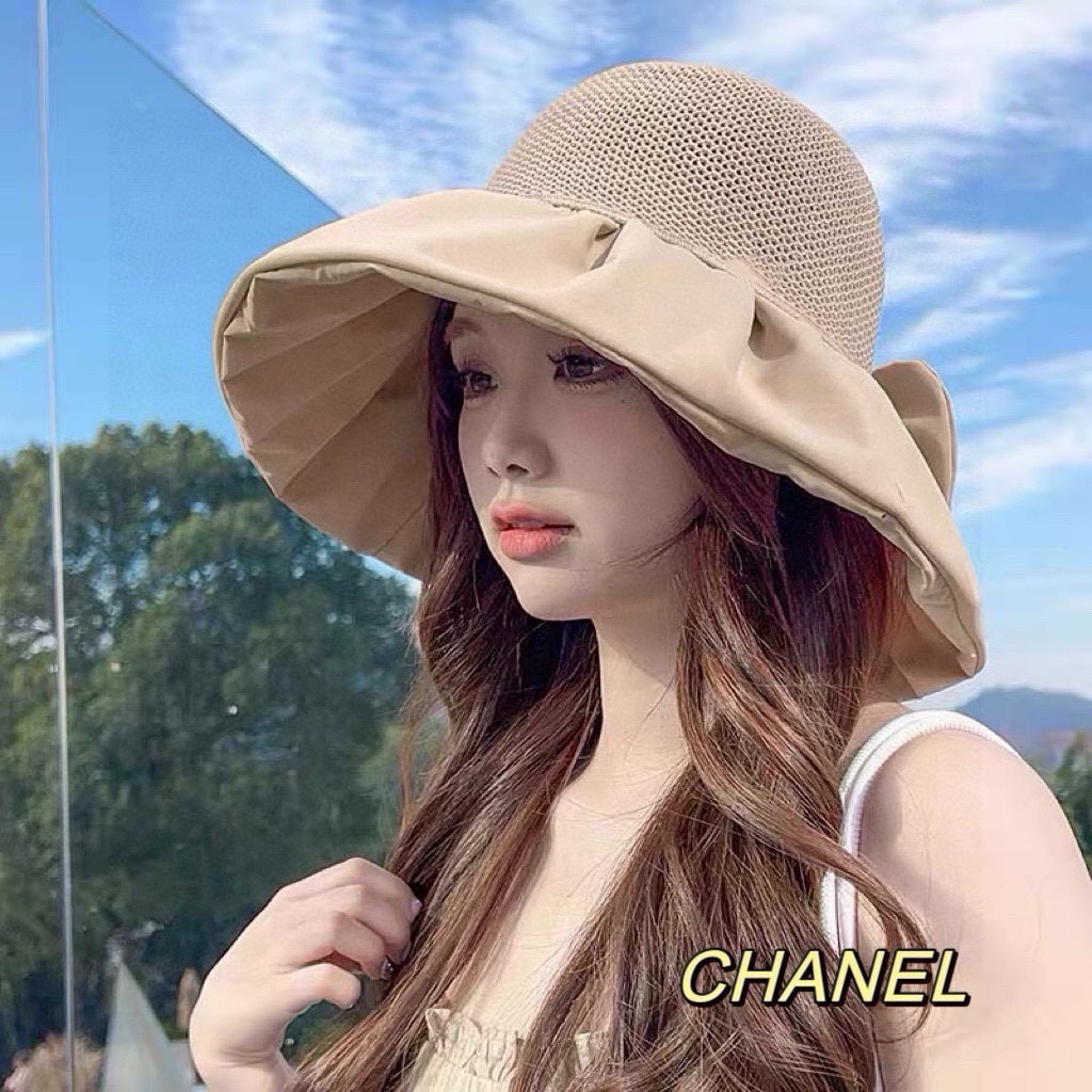 NO:220626,Chanel Chanel fisherman hat women spring and summer bubble edge big edge sun hat vacation shopping breathable knit sun protection fisherman hat fisherman hat baseball hat knit hat, hat, chanel, chanel, espadrilles, hats19860909香奈儿Chanel 渔夫帽女春夏季泡泡边大沿遮阳帽度假逛街透气编织防晒渔夫帽帽子渔夫帽棒球帽针织帽,帽子,chanel,chanel,espadrilles,hats,hat