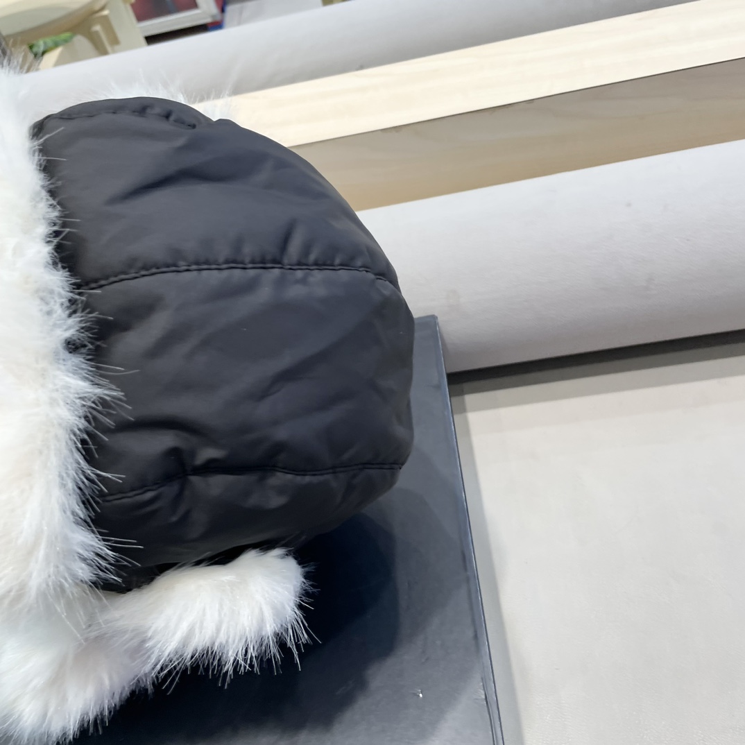 加拿大鹅毛绒雷锋帽女冬季保暖棉帽户外骑车滑雪飞行帽加厚防风护耳帽