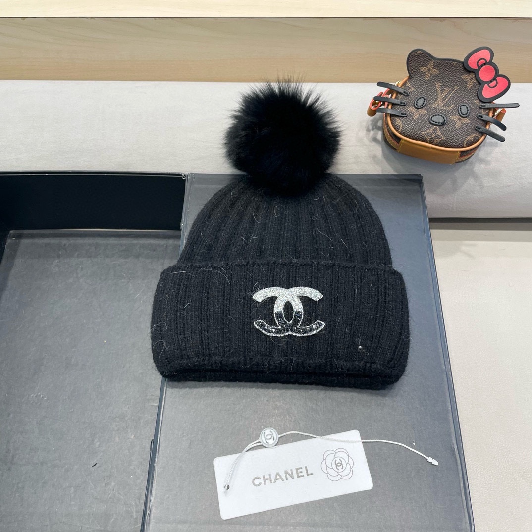NO:216293,70 Chanel hat women autumn and winter Korean fox wool ball hat casual versatile warm wool hat thickened parent-child knitted hat trend 70 Chanel hat women autumn and winter Korean fox wool ball hat casual versatile warm wool hat thickened parent-child knitted hat trendy hat fisherman hat baseball hat knitted hat, hat, chanel, espadrilles, hats1986090970 Chanel帽子女秋冬天韩国狐狸毛球帽休闲百搭保暖毛线帽加厚亲子针织帽潮70 Chanel帽子女秋冬天韩国狐狸毛球帽休闲百搭保暖毛线帽加厚亲子针织帽潮帽子渔夫帽棒球帽针织帽,帽子,chanel,espadrilles,hats,hat