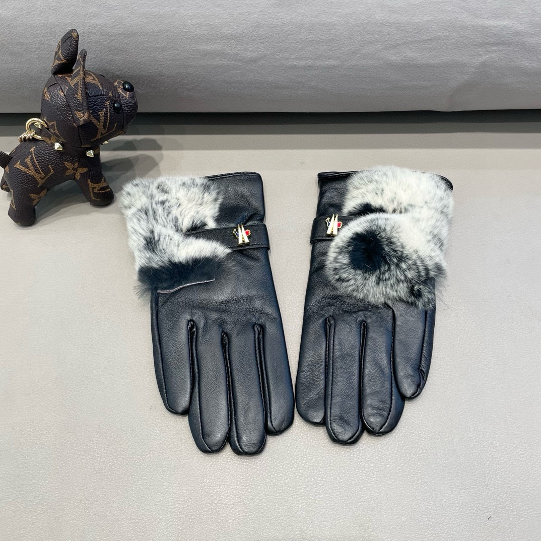 P300 MONCLER IS THE SOLE AUTHOR OF 2024 NEW, LONG-TERM, TOUCH-OF-THE-SCREEN FEMALE GLOVES - 图片 5