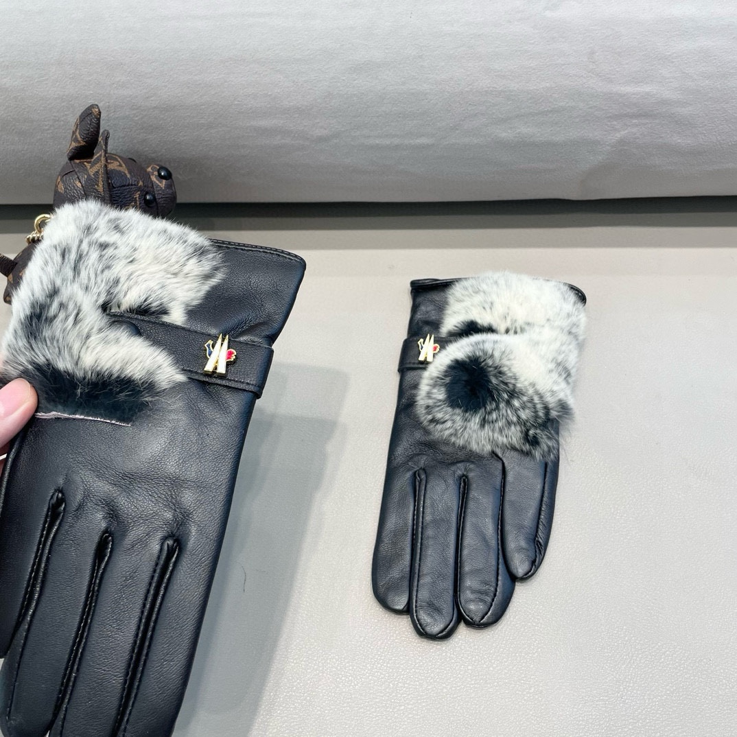 P300 MONCLER IS THE SOLE AUTHOR OF 2024 NEW, LONG-TERM, TOUCH-OF-THE-SCREEN FEMALE GLOVES - 图片 6
