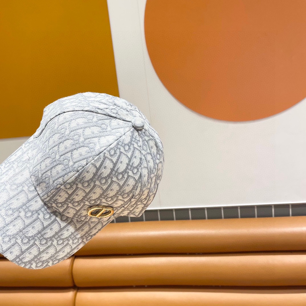  （DIOR迪奥】新款走量简约棒球帽🧢，新款出货，大牌款超好搭配，赶紧入手！