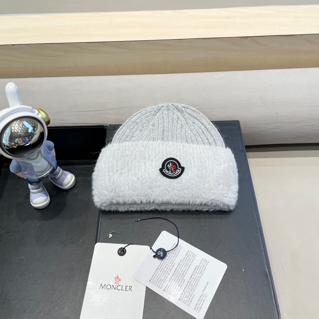 NO:216795,Moncler rabbit fur wool hat women's new autumn and winter warm ear protection hat plush knit hat versatile pullover cold hat fisherman hat baseball hat knit hat, hat, christian louboutin, espadrilles, hats19860909moncler兔毛毛线帽子女新款秋冬季保暖护耳帽毛绒针织帽百搭套头冷帽帽子渔夫帽棒球帽针织帽,帽子,christian louboutin,espadrilles,hats,hat