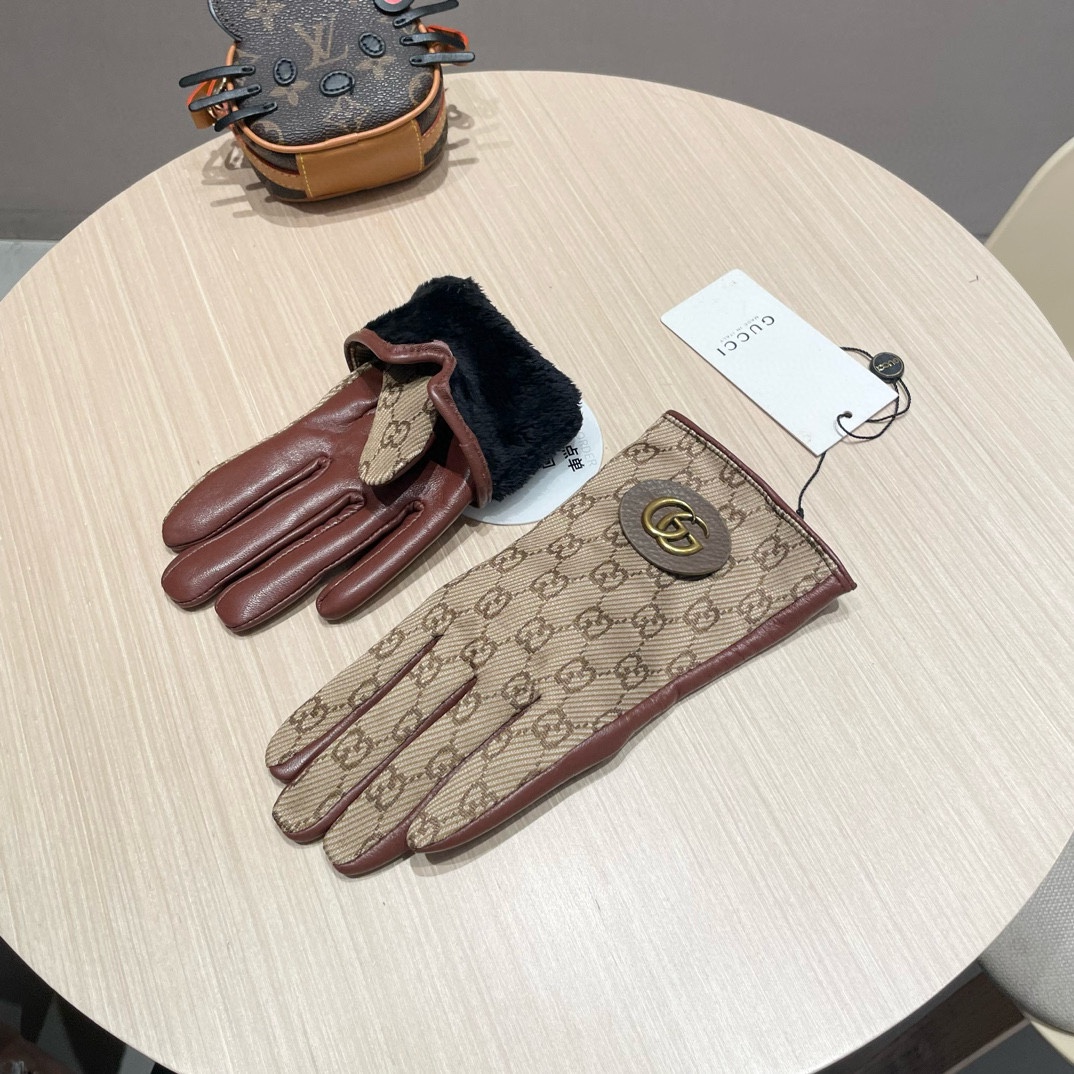 Warm and Stylish Women’s Sheepskin Gloves for Autumn and Winter Comfort - 图片 7