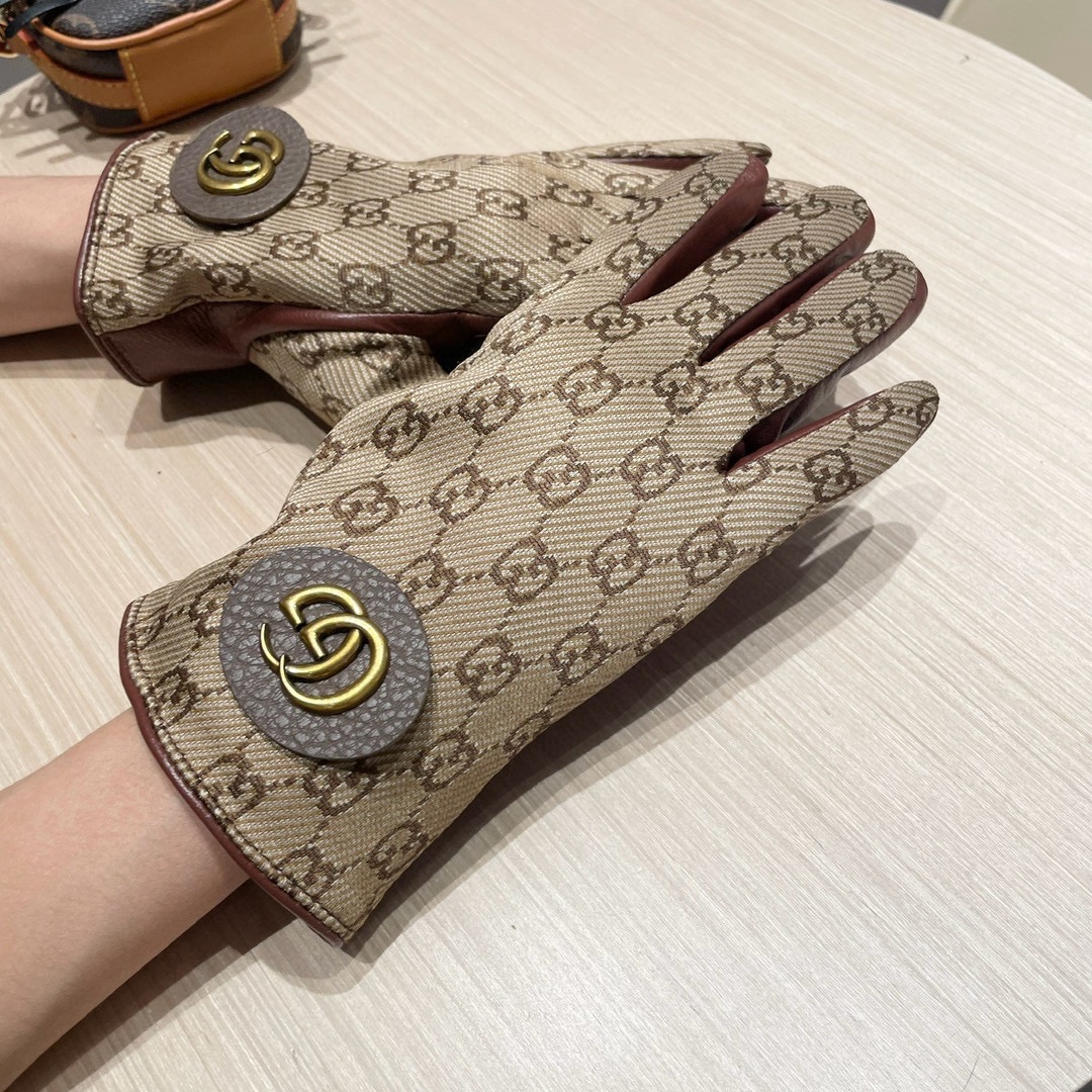 Warm and Stylish Women’s Sheepskin Gloves for Autumn and Winter Comfort - 图片 2