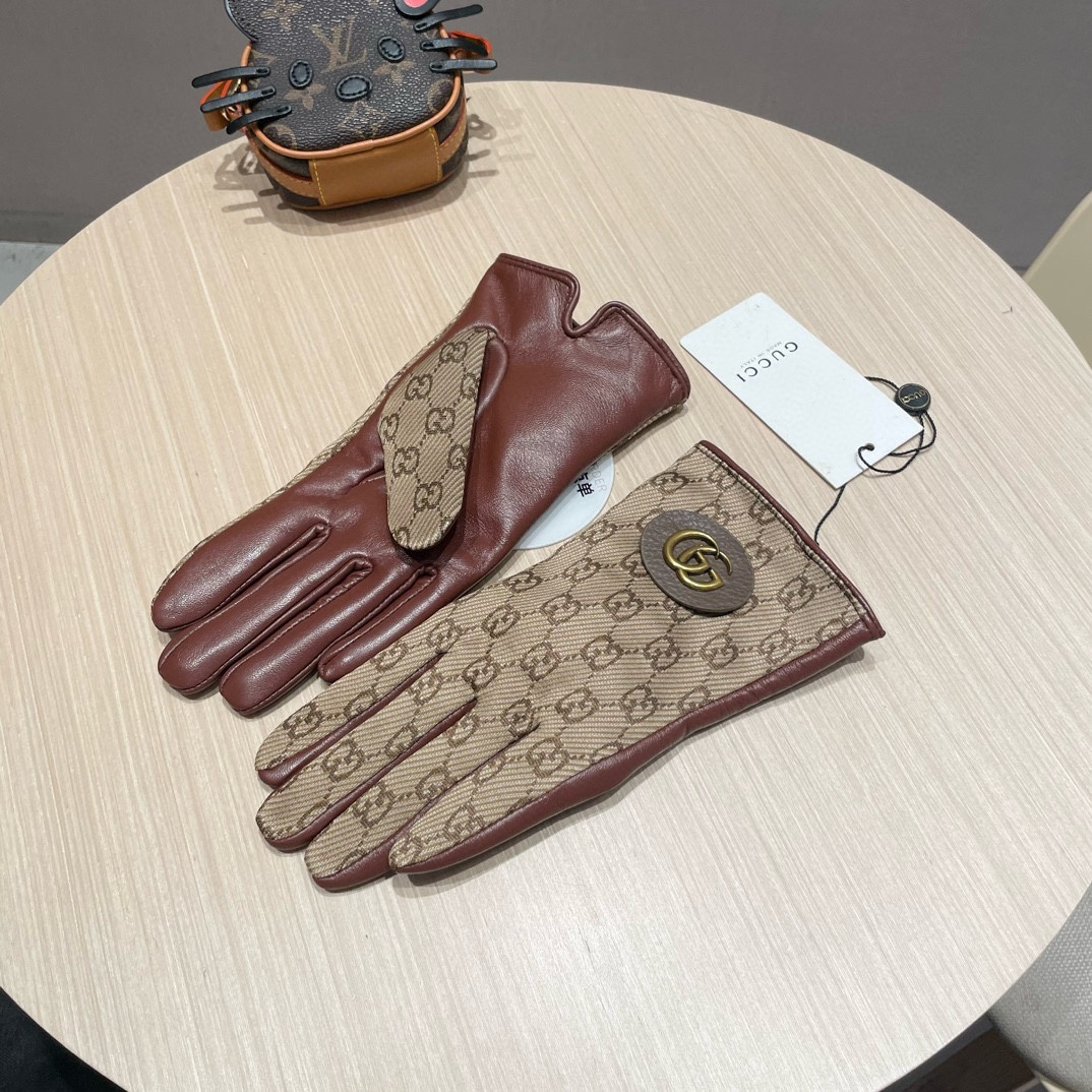 Warm and Stylish Women’s Sheepskin Gloves for Autumn and Winter Comfort - 图片 6
