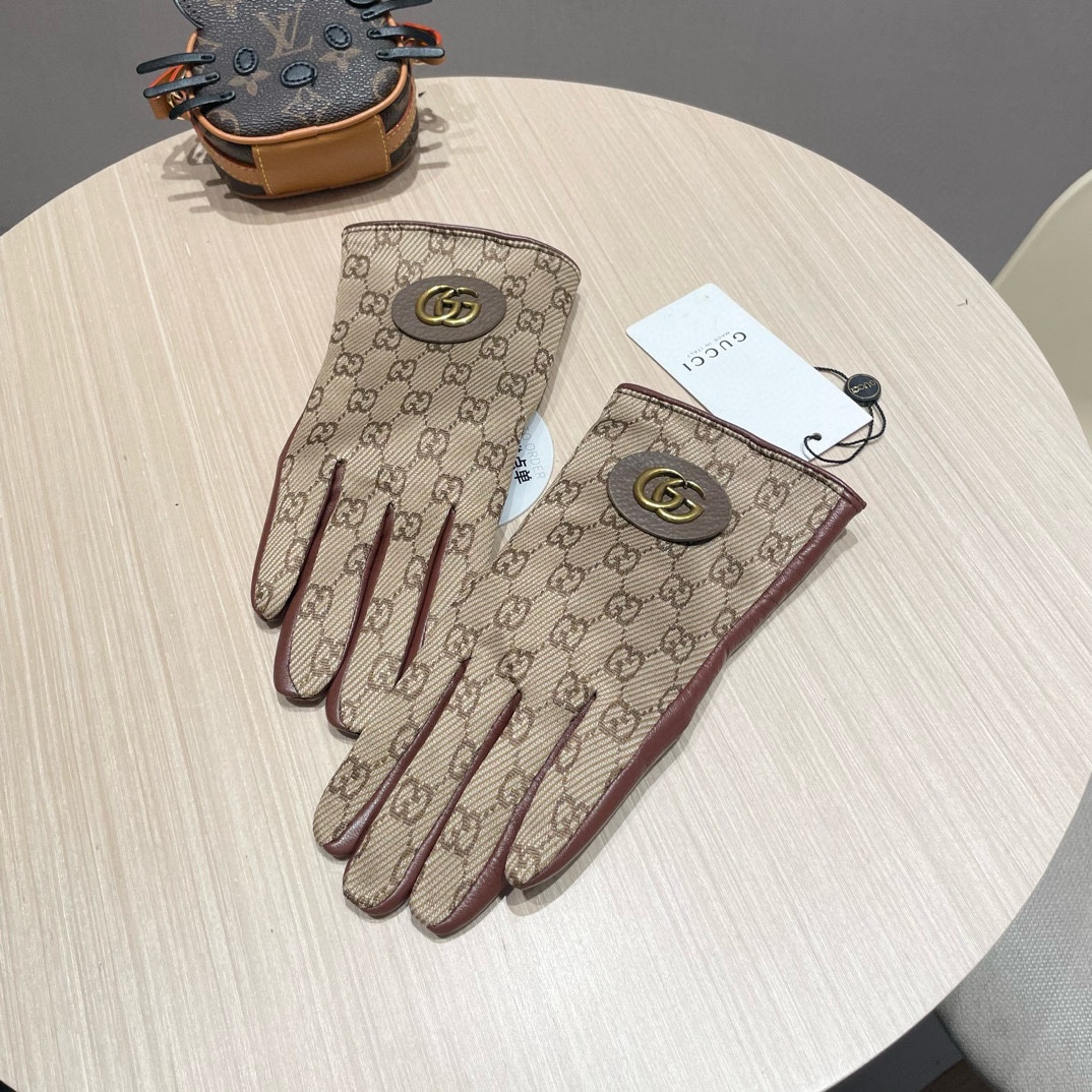 Warm and Stylish Women’s Sheepskin Gloves for Autumn and Winter Comfort - 图片 5