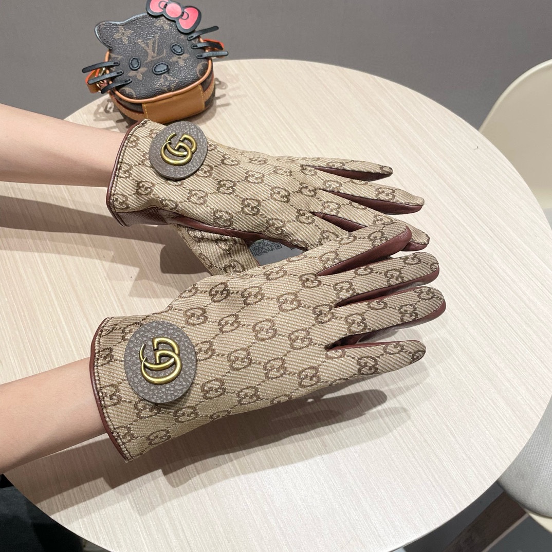 Warm and Stylish Women’s Sheepskin Gloves for Autumn and Winter Comfort - 图片 3