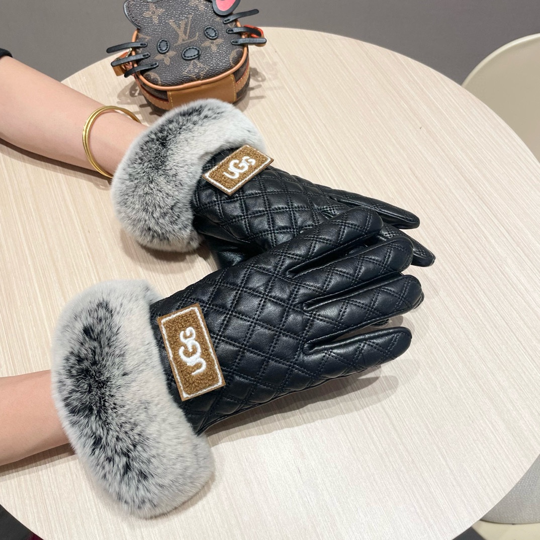 Top-Quality UGG Leather Gloves: Soft, Warm, Durable, Stylish.